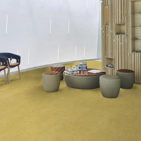 Forbo Marmoleum Decibel on Order 325935 mustard фото 3 | FLOORDEALER